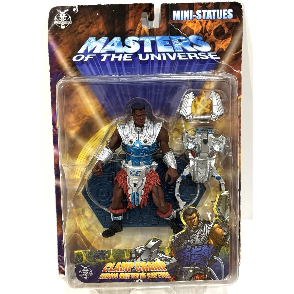 Masters of the Universe Clamp Champ Mini Statue NECA Four Horsemen Sealed